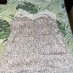 Abercrombie & Fitch Silk Lace Cami Dress